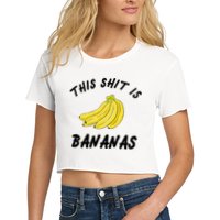 This Shit Is Bananas Crop Top