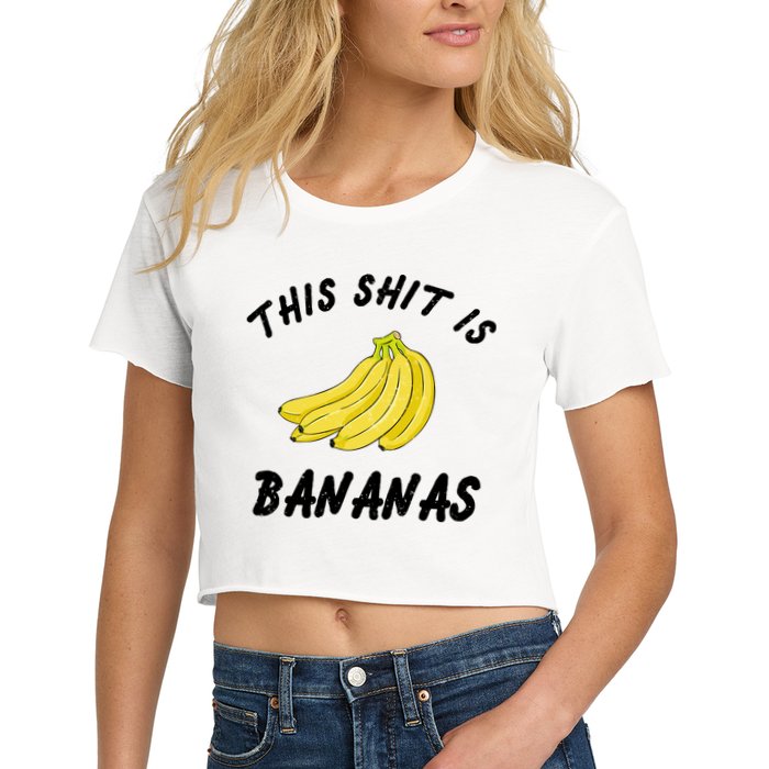 This Shit Is Bananas Crop Top