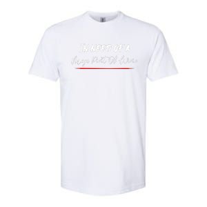 Trendy Sarcastic In Need Of A Mega Pint Of Wine Softstyle CVC T-Shirt