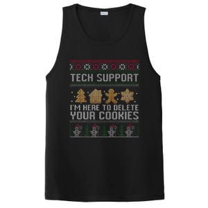 Tech Support I’M Here To Delete Your Cookies Christmas PosiCharge Competitor Tank