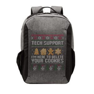 Tech Support I’M Here To Delete Your Cookies Christmas Vector Backpack