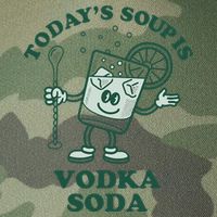 TodayS Soup Is Vodka Soda Legacy Tie Dye Trucker Hat