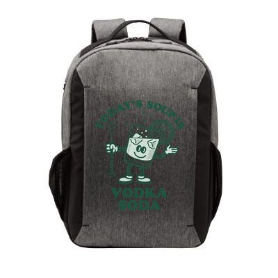 TodayS Soup Is Vodka Soda Vector Backpack