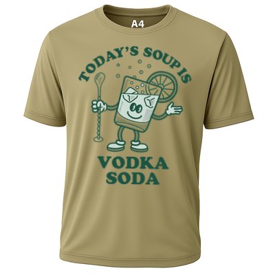 TodayS Soup Is Vodka Soda Performance Shirt