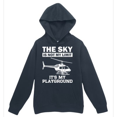 The Sky Is Not My Limit ItS My Playground Urban Pullover Hoodie