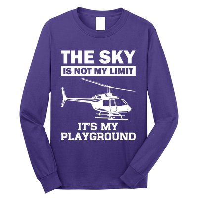 The Sky Is Not My Limit ItS My Playground Long Sleeve Shirt