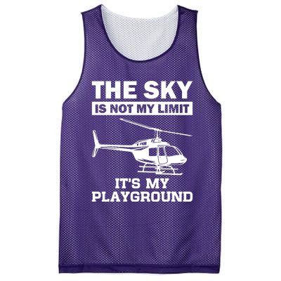 The Sky Is Not My Limit ItS My Playground Mesh Reversible Basketball Jersey Tank