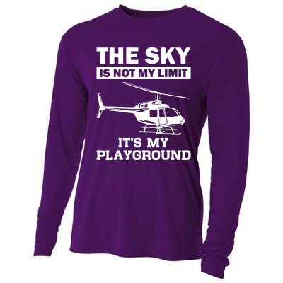 The Sky Is Not My Limit ItS My Playground Cooling Performance Long Sleeve Crew