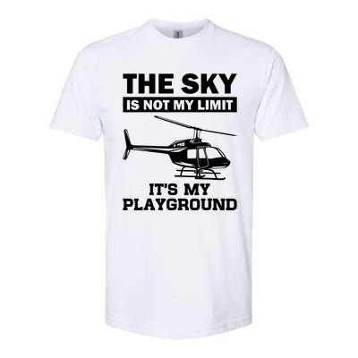 The Sky Is Not My Limit ItS My Playground Softstyle CVC T-Shirt