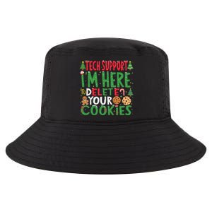 Tech Support IM Here To Delete Your Cookies Christmas Xmas Cool Comfort Performance Bucket Hat