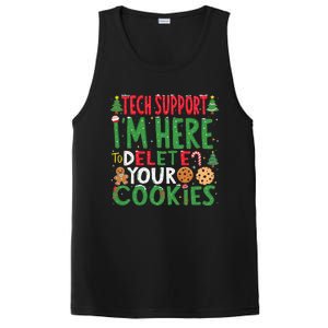 Tech Support IM Here To Delete Your Cookies Christmas Xmas PosiCharge Competitor Tank