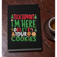 Tech Support IM Here To Delete Your Cookies Christmas Xmas Permanent Decal Sticker