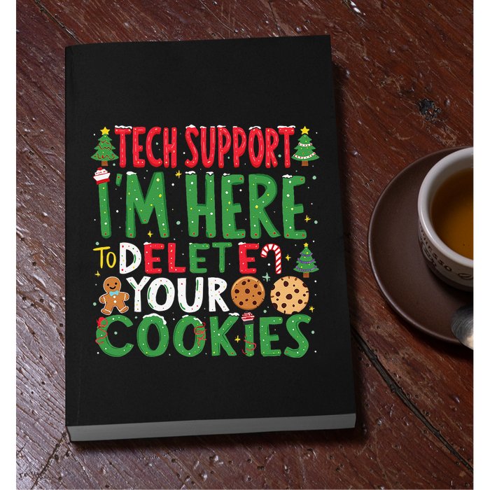 Tech Support IM Here To Delete Your Cookies Christmas Xmas Permanent Decal Sticker