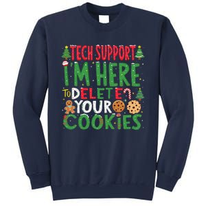 Tech Support IM Here To Delete Your Cookies Christmas Xmas Sweatshirt