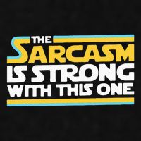 The Sarcasm Is Strong With This One Funny Sarcastic Ladies PosiCharge Tri-Blend Wicking Tank