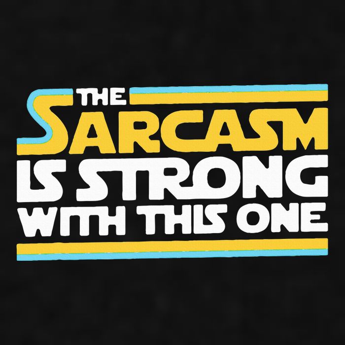 The Sarcasm Is Strong With This One Funny Sarcastic Ladies PosiCharge Tri-Blend Wicking Tank