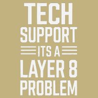 Tech Support Its A Layer 8 Problem Cooling Performance Long Sleeve Crew