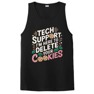 Tech Support IM Here To Delete Your Cookies Funny It Nerds PosiCharge Competitor Tank