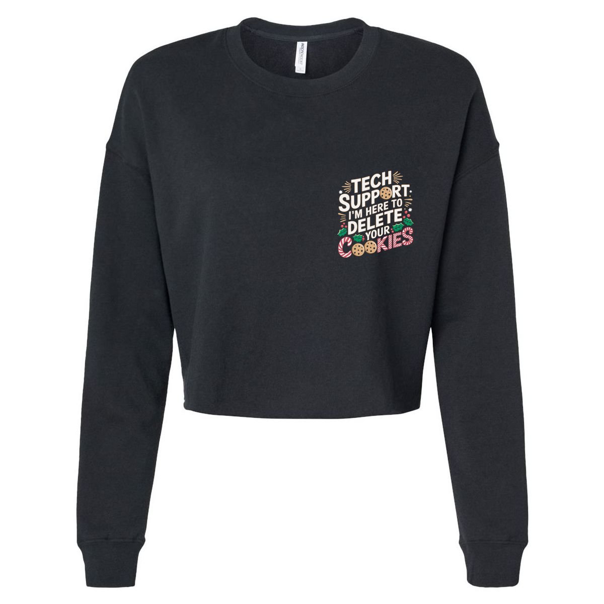 Tech Support IM Here To Delete Your Cookies Funny It Nerds Full Zip Hoodie