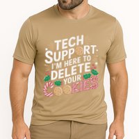 Tech Support IM Here To Delete Your Cookies Funny It Nerds Performance Shirt