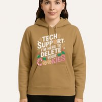 Tech Support IM Here To Delete Your Cookies Funny It Nerds Hoodie