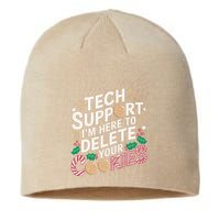 Tech Support IM Here To Delete Your Cookies Funny It Nerds Sustainable Beanie