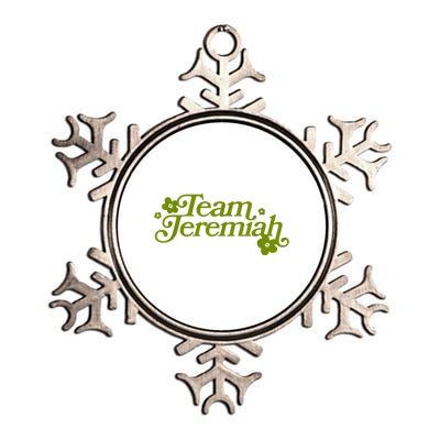 The Summer I Turned Pretty Team Jeremiah Floral Metallic Star Ornament