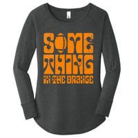 TN Something In The Orange Tennessee Orange Outfits Women's Perfect Tri Tunic Long Sleeve Shirt