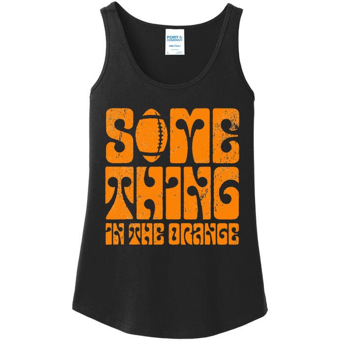 TN Something In The Orange Tennessee Orange Outfits Ladies Essential Tank