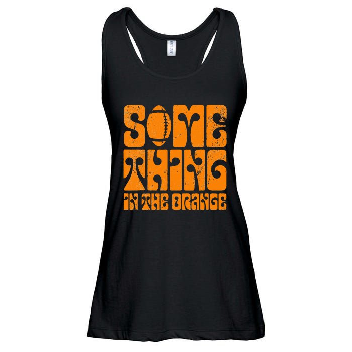 TN Something In The Orange Tennessee Orange Outfits Ladies Essential Flowy Tank