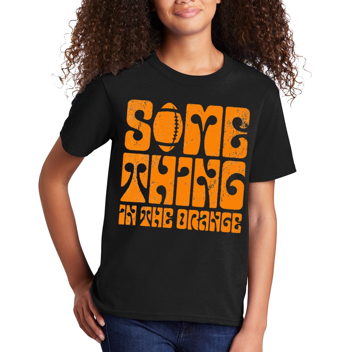 TN Something In The Orange Tennessee Orange Outfits Kids T-Shirt