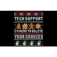 Tech Support I Am Here To Delete Your Cookies Funny Ugly Christmas Bumper Sticker