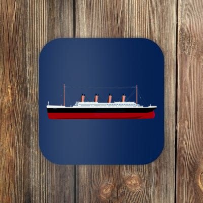 Titanic Ship Illustration Coaster