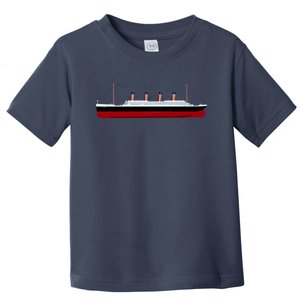 Titanic Ship Illustration Toddler T-Shirt