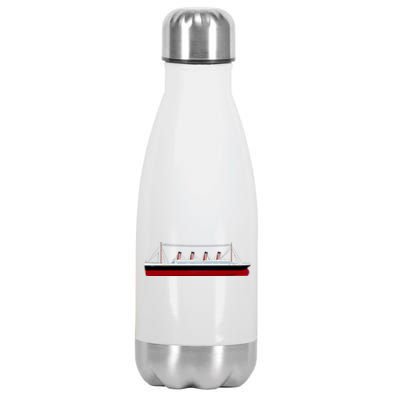 Titanic Ship Illustration Stainless Steel Insulated Water Bottle