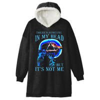 ThereS Someone In My Head But ItS Not Me Skull Hooded Wearable Blanket