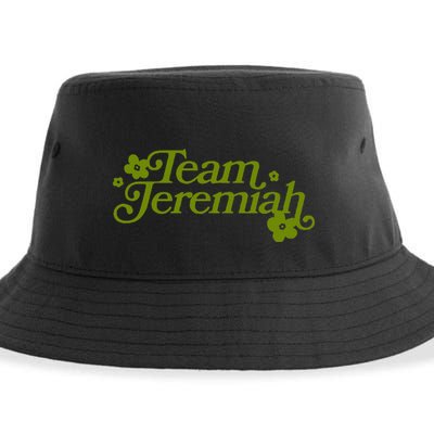 The Summer I Turned Pretty Team Jeremiah Floral Sustainable Bucket Hat
