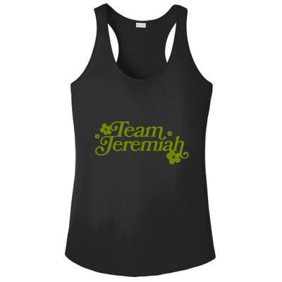 The Summer I Turned Pretty Team Jeremiah Floral Ladies PosiCharge Competitor Racerback Tank
