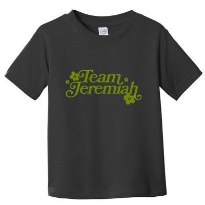 The Summer I Turned Pretty Team Jeremiah Floral Toddler T-Shirt