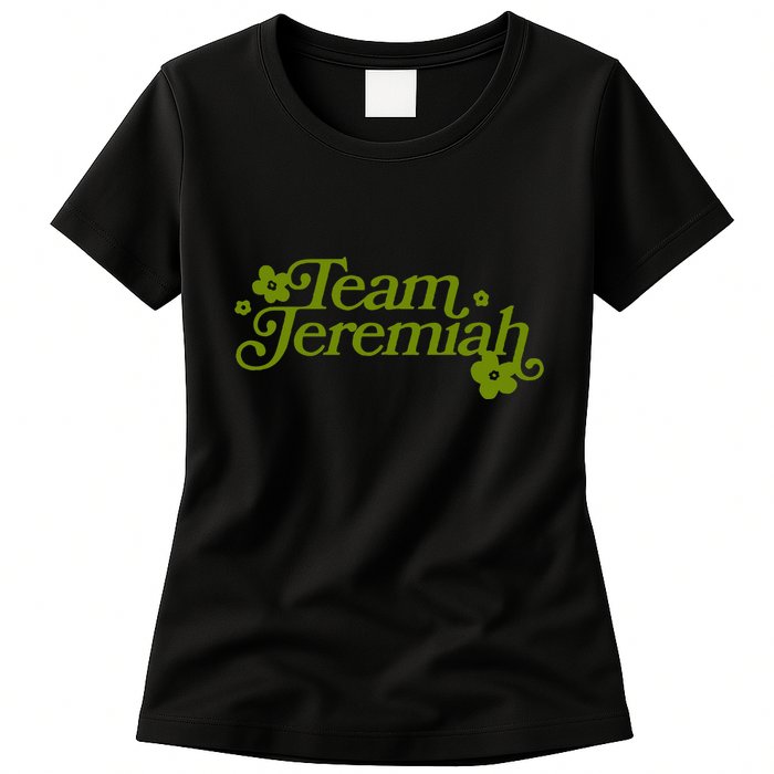 The Summer I Turned Pretty Team Jeremiah Floral Womens T-Shirt