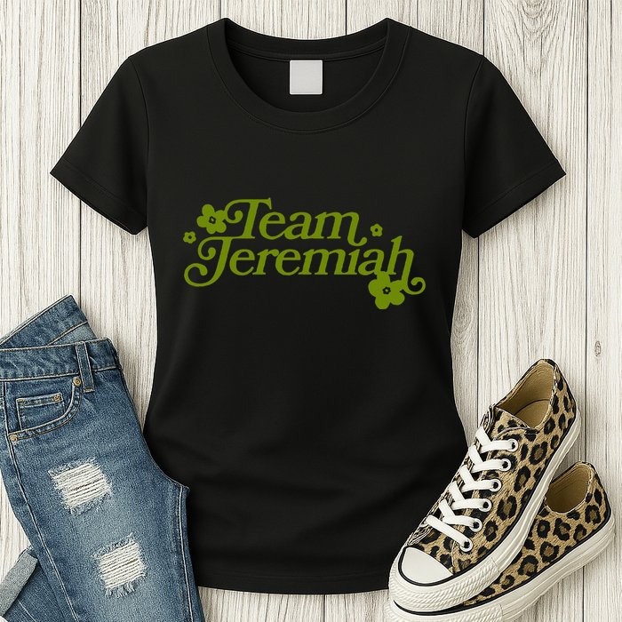 The Summer I Turned Pretty Team Jeremiah Floral Womens T-Shirt