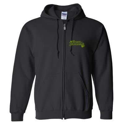 The Summer I Turned Pretty Team Jeremiah Floral Full Zip Hoodie