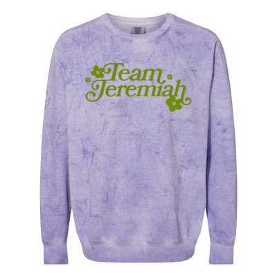 The Summer I Turned Pretty Team Jeremiah Floral Colorblast Crewneck Sweatshirt