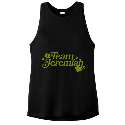 The Summer I Turned Pretty Team Jeremiah Floral Ladies PosiCharge Tri-Blend Wicking Tank
