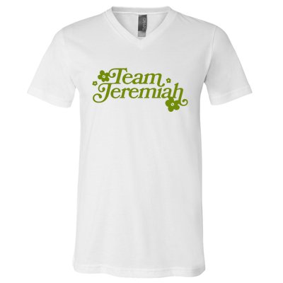 The Summer I Turned Pretty Team Jeremiah Floral V-Neck T-Shirt