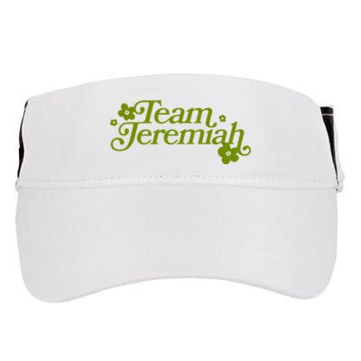 The Summer I Turned Pretty Team Jeremiah Floral Adult Drive Performance Visor