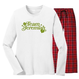 The Summer I Turned Pretty Team Jeremiah Floral Women's Long Sleeve Flannel Pajama Set 