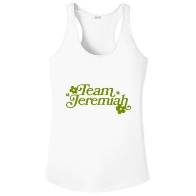 The Summer I Turned Pretty Team Jeremiah Floral Ladies PosiCharge Competitor Racerback Tank