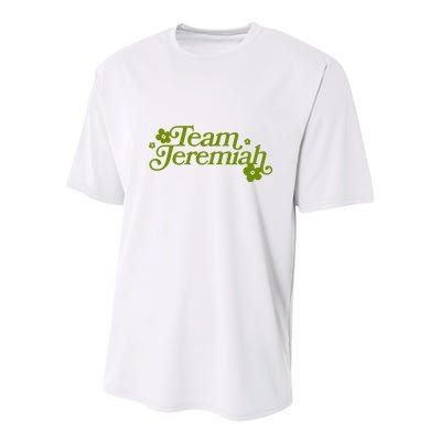 The Summer I Turned Pretty Team Jeremiah Floral Youth Performance Sprint T-Shirt
