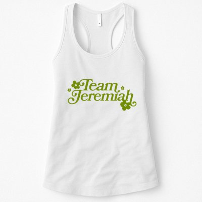 The Summer I Turned Pretty Team Jeremiah Floral Womens Tank Top